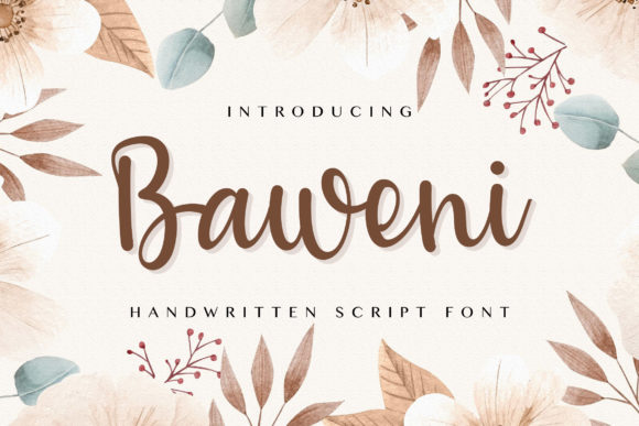 Baweni Font: A Handwritten Typeface That Elevates Branding with Personality