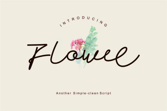 Flowee Typeface: Elegance and Style for Digital Design