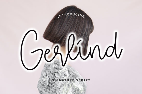 Gerlind: A Script Font for Elegant Design