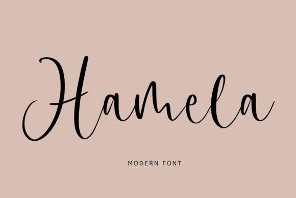 Hamela: A Joyful Handwritten Font