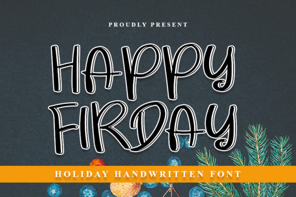 Happy Friday Font for Creative Makers