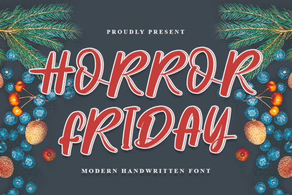 Horror Friday Font Review