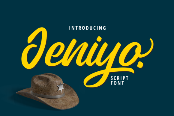 Jeniyo: A Flowing Handwritten Font