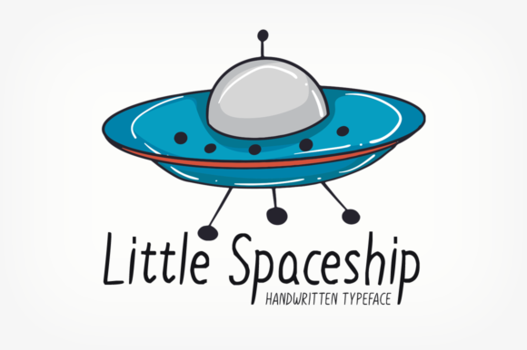 Little Spaceship Font for Business