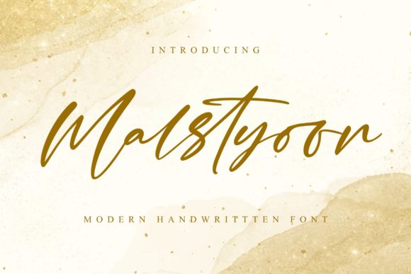 Malstyoor: A Stylish Font for Building a Memorable Brand