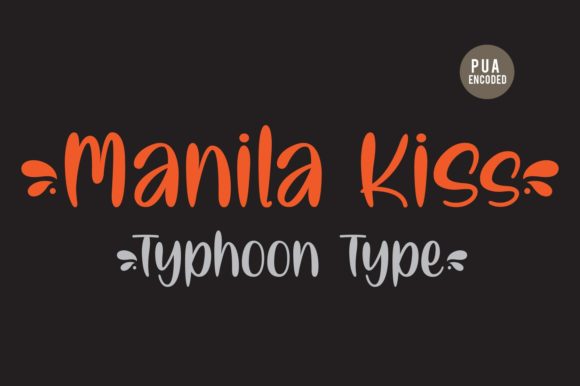 Manila Kiss Font for Web Design