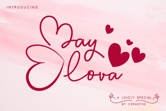 May Lova Font: A Romantic Script for Digital Branding