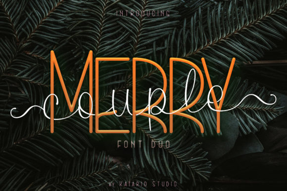 Merry Couple Font for Creative Campaigns