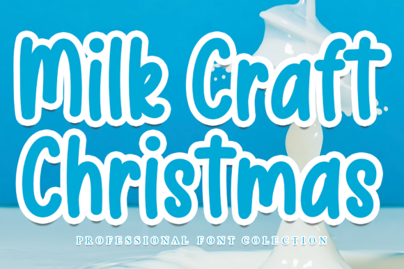 Milk Craft Christmas Font Review