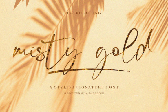 Misty Gold Font Review
