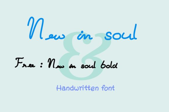 New in Soul Font: A Sweet Script for Crafters and Creators