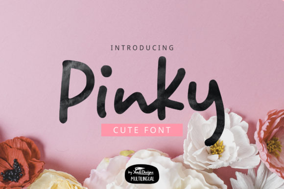 Pinky Font: A Joyful Handwritten Typeface for Digital Design