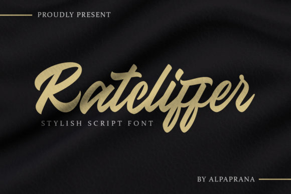 Ratcliffer: A Bold Script for Modern Design