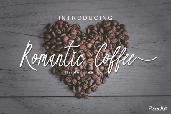 Romantic Coffee Font for Creative Projects
