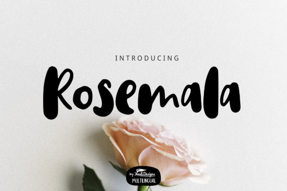 Rosemala: A Handwritten Font That Builds Brand Trust