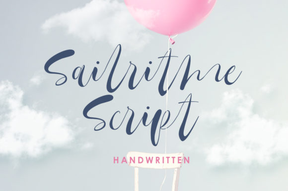 Sailritme: A Timeless Handwritten Font