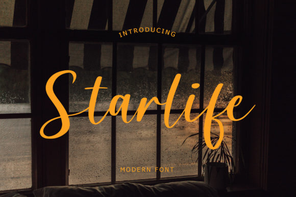 Starlife: Elegant Script Font